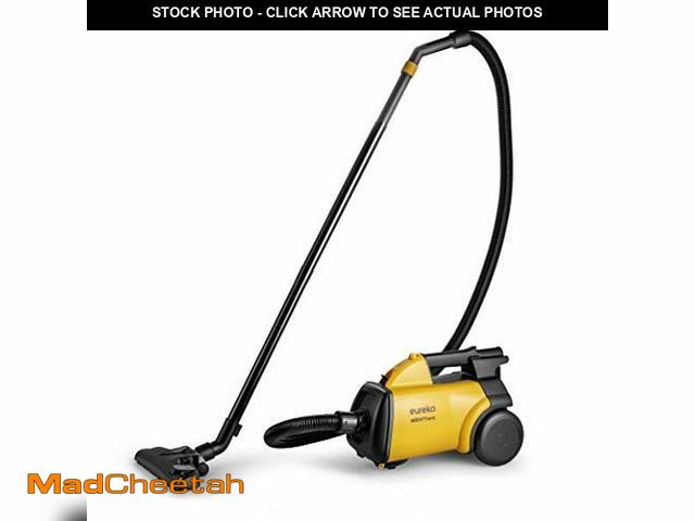 Lot 74-12828859 - Eureka 3670M Canister Cleaner, Lightweight Powerful Vacuum for Carpets and Hard floors, w/ 5bags,Yel...