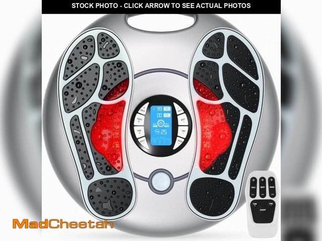 Lot 74-12367516 - Funtyallife Foot Massager for Neuropathy, EMS TENS Foot Stimulator for Circulation and Pain Relief, ...