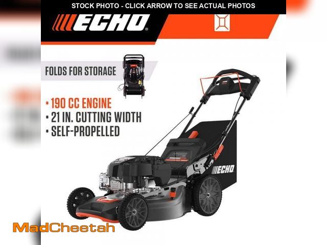 Lot 74-12397160 - ECHO 21 in. 190 cc Briggs and Stratton Gas 3-in-1 Dual Blade RWD Self-Propelled Lawn Mower with Mow ...