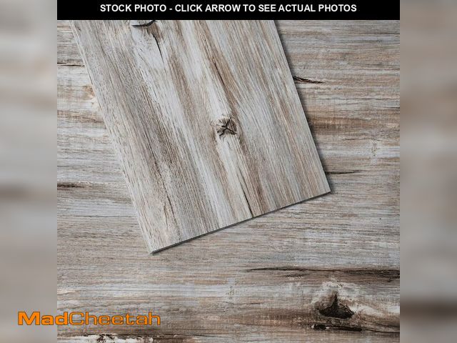 Lot 74-14305969 - VEVOR Peel and Stick Floor Tile 36" x 6", 36 Tiles Self Adhesive Vinyl Floor, 0.62 mm Thick, Vintage...