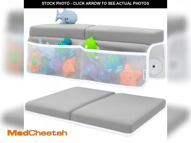 Lot 74-12214537 - Comfortable Baby Bath Kneeler and Elbow Rest Pad Set Ã¢â¬â Thick Memory Foam Bath Kneeling Pad wi...