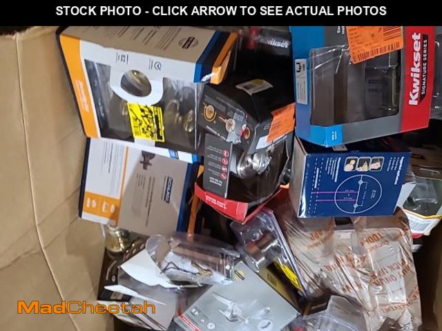 Lot 74-12145619 - box of Miscellaneous Door Handles &amp; Hardware - Approximately: #55 - UNUSED