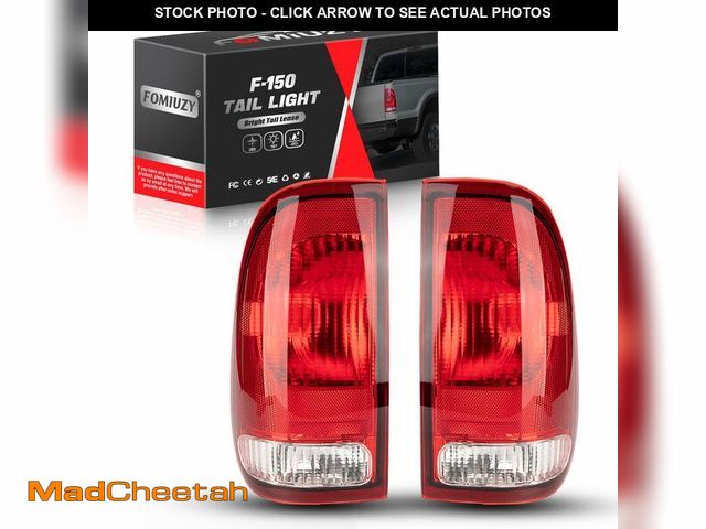 Lot 74-12436092 - FOMIUZY Tail Lights Cover Fit for Ford F150 1999 2000 2001 2002 2003 F250 F350 F450 F550 Super Duty ...