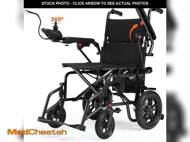 Lot 74-13745293 - Foldable Electric Wheelchair, All Terrain Smart Motorized Wheelchair, Senior-Friendly Power Chair wi...