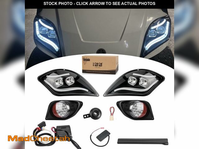 Lot 74-14204939 - 10L0L For Yamaha Drive 2 Light Kit - LED Daytime Running for Yamaha Golf Cart Lights - Golf Cart Str...