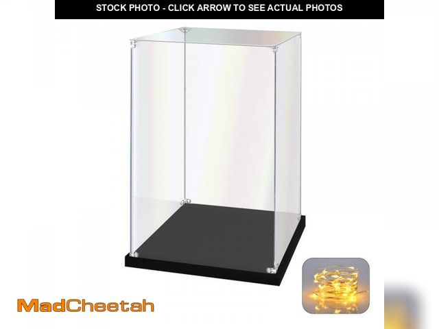 Lot 74-12432331 - Acrylic Display Case for Collectibles Assemble Clear Acrylic Display Box for Lego Alternative Glass ...