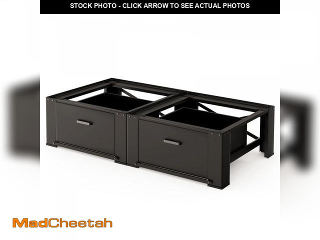 Lot 74-12276685 - Matalde 29" Washer and Dryer Pedestals with Drawer- Laundry Pedestal Stand for Washer and Dryer Ã¢â...