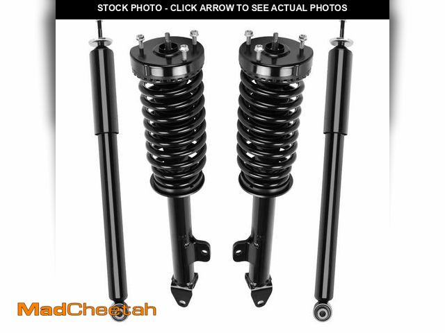 Lot 74-12804894 - Autosaver88 Pair Front Complete Quick Struts Rear Shock Coil Spring Assembly Compatible with 2005 20...