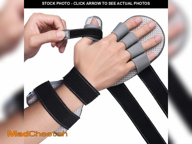 Lot 74-14425541 - DrFinger Stroke Hand Brace Splint for Straightening Fingers with 5 Fingers Resting Support,Prevent F...
