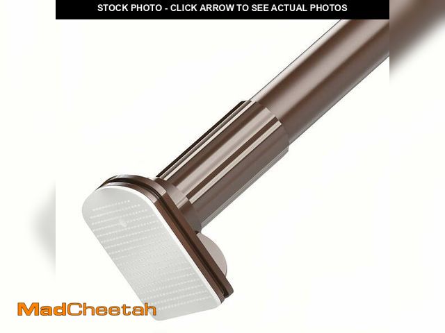 Lot 74-12764953 - Room Divider Adjustable Spring Tension Curtain Rod,Premium Shower Curtain Tension Rods,No Need Drill...