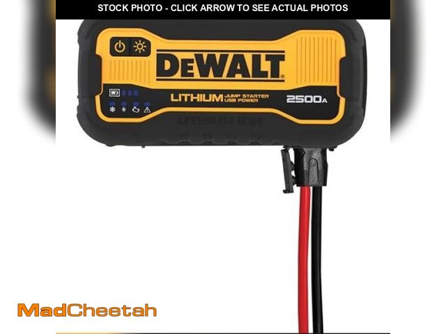 Lot 74-12375875 - Dewalt Lithium Starter with USB Power Bank - USED