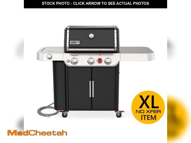 Lot 74-12693975 - Weber Genesis E-335 Gas Grill, Natural Gas, Black - UNUSED