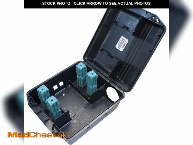 Lot 74-12828101 - ProTecta Sidekick Rodent Rat and Mouse Bait Stations- 6 Stations, Black, (SK4500) - UNUSED