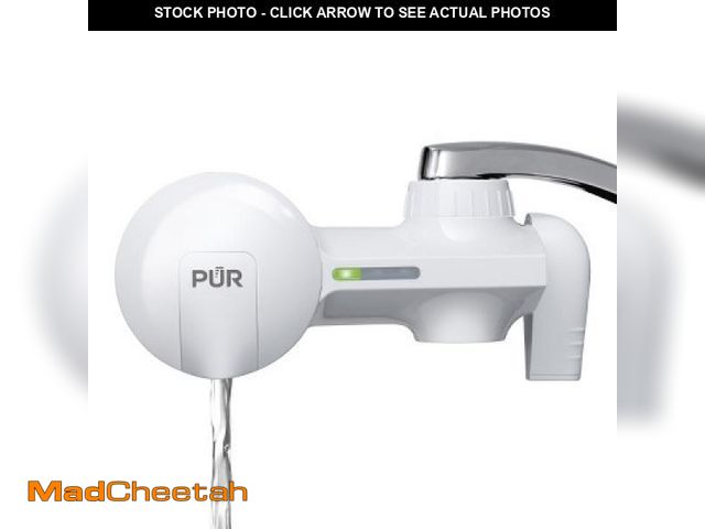 Lot 74-12395175 - *SEE DETAILS* PUR Faucet Mount Water Filtration System, Powerful Filtration with Lead Reduction, Hor...
