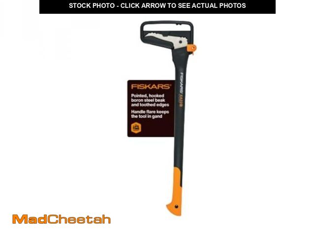 Lot 74-12525015 - Fiskars 28" Hookaroon Saves Your Back - Lift, Drag, &amp; Load Heavy Rounds of Firewood and Split Wo...