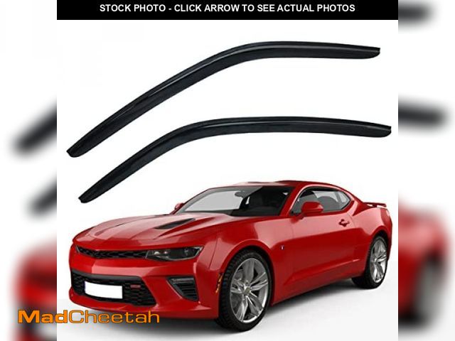 Lot 74-12167598 - Lightronic Extra Durable Outside-Mount Auto Vent Window Visor, Fits 2010-2024 Chevrolet Camaro Coupe...