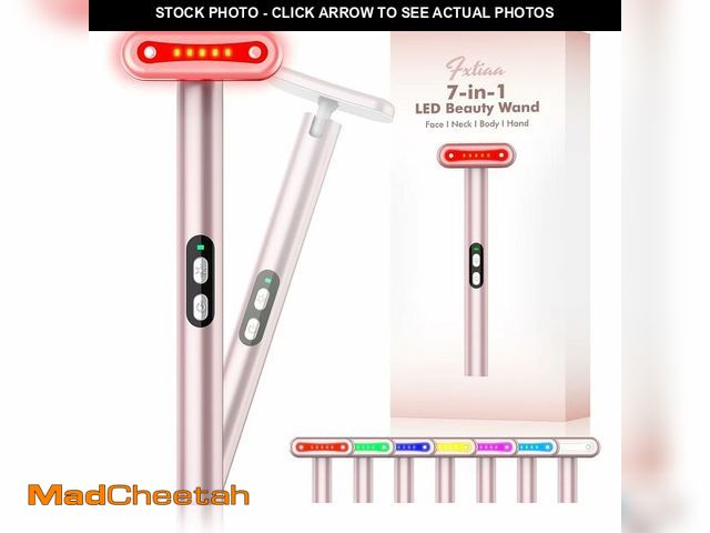 Lot 74-12705177 - Red-Light-Therapy-for-Face, 7 in 1 LED Light Therapy Eye Equipment for Skin Care at Home Red Light T...