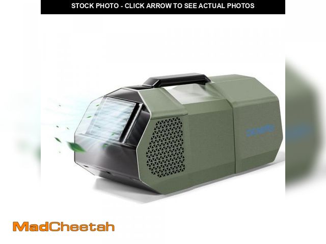 Lot 74-12425315 - Hooure 1450 BTU (DOE SACC) 100-Volt Inverter Quiet Portable Outdoor Air Conditioner for Tent for 50 ...