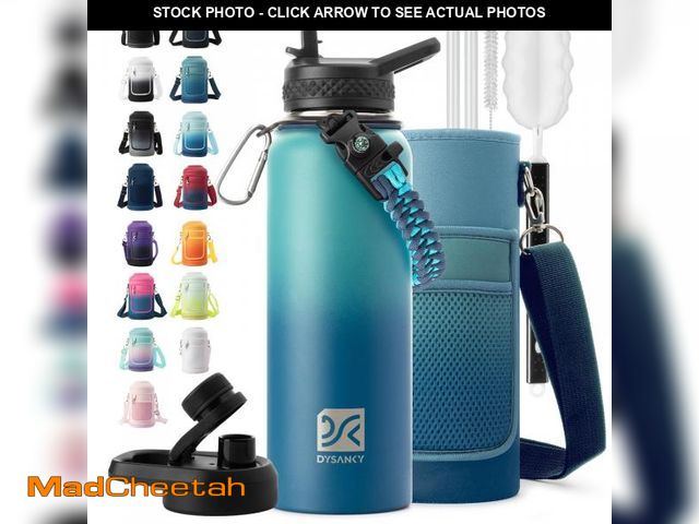Lot 74-12305873 - DYSANKY Insulated Water Bottle | Thickened Stainless Steel Vacuum Metal | Portable Sports Water Jug ...