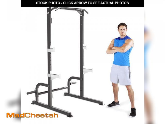 Lot 74-12514639 - Marcy Olympic Cage Home Gym System Ã¢â¬â Multifunction Squat Rack, Customizable Training Station ...