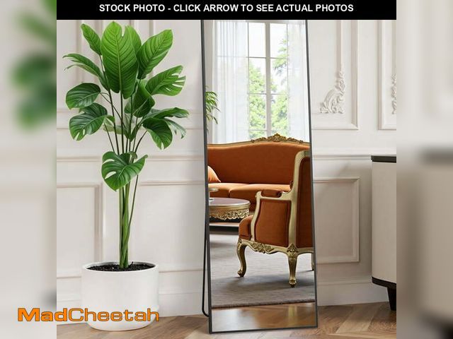 Lot 74-13766803 - EDX Full Length Mirror 59"x16" Full Body Mirror Rectangle Free Standing Wall Mounted Leaning Hanging...