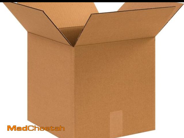 Lot 74-12396873 - Partners Brand P121212 Corrugated Boxes, 12"L x 12"W x 12"H, Kraft (Pack of 25) - UNUSED