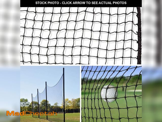 Lot 74-13067513 - On Deck Sports Residential Golf Netting for Backyards, Driving &amp; Chipping Practice, and Indoor &...