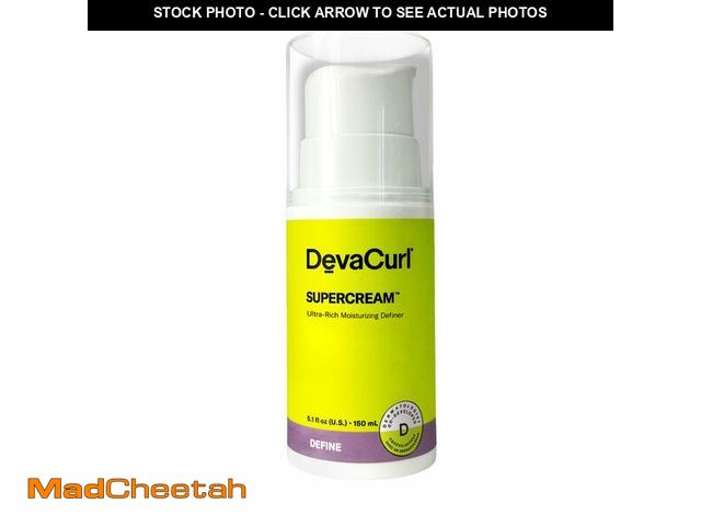 Lot 74-14379641 - DevaCurl SuperCream Ultra-Rich Moisturizing Definer, Warm Coconut, 5.1 fl. oz - USED