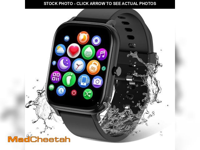 Lot 74-14213579 - Smart Watch for Men Women Compatible with iPhone Samsung Android Phone 1.69 inch Full Touch Screen I...