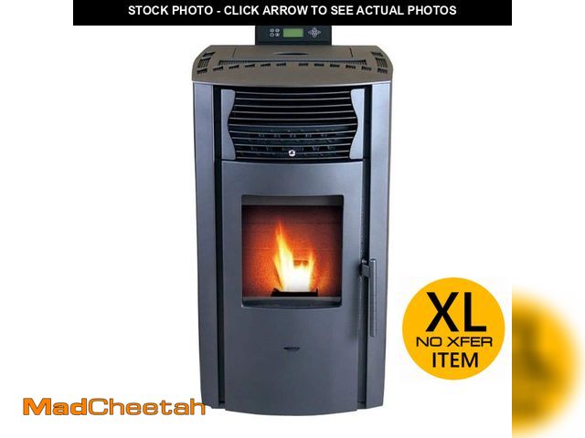 Lot 74-12920989 - ComfortBilt HP50-Grey Pellet Stove 2,200 sq. ft. EPA Certified in Grey - UNUSED