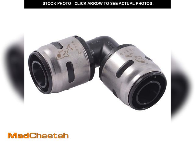 Lot 74-14326269 - SharkBite 3/4 in. Push-to-Connect EVOPEX Plastic 90-Degree Elbow Fitting (6-Pack) - UNUSED