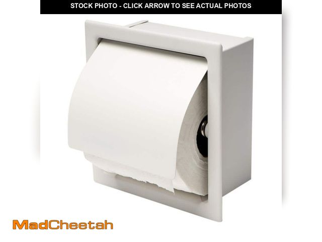 Lot 74-12827099 - ALFI BRAND Toilet Paper Holder in White - UNUSED