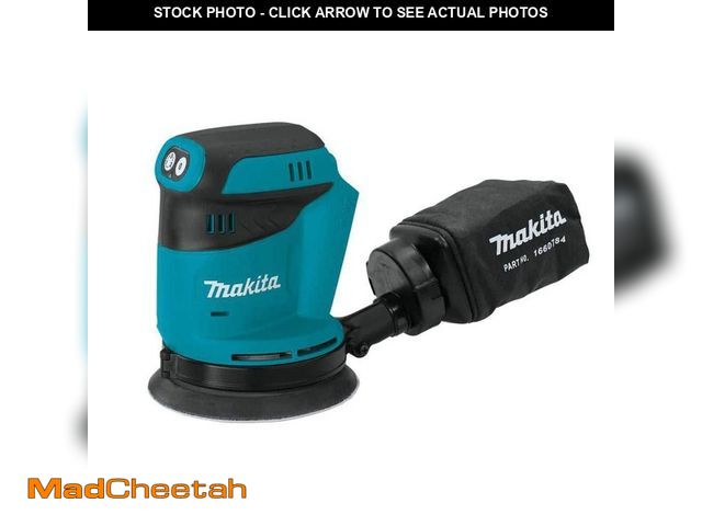 Lot 74-12558034 - Makita 18V LXT Lithium-Ion Cordless 5 in. Variable Speed Random Orbit Sander (Tool-Only) - UNUSED