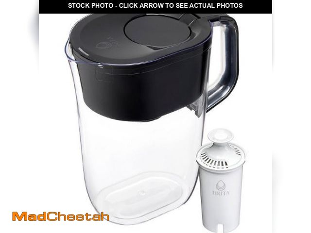 Lot 74-12527705 - Brita Large 10 Cup White Tahoe Water Filter Pitcher with 1 Standard Filter, Made Without BPA - UNUSE...
