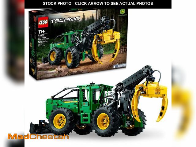 Lot 74-12634435 - LEGO Technic John Deere 948L-II Skidder 42157 Advanced Tractor Toy Building Kit for Kids Ages 11 and...