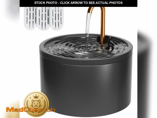 Lot 74-14146663 - DOOOB Ceramic Cat Water Fountain, 2.1L/71oz Ceramic Cat Fountain, Automatic Ceramic Water Fountain f...
