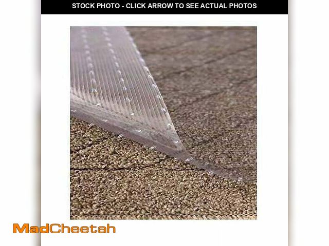 Lot 74-12768184 - Resilia 27" x 6' Clear Vinyl Plastic Low-Pile Floor Runner/Protector - UNUSED