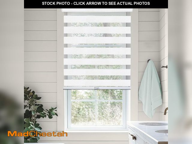 Lot 74-12664932 - CHICOLOGY Zebra Blinds, Roller Window Shades, Blinds for Windows, Roller Shades for Windows, Window ...