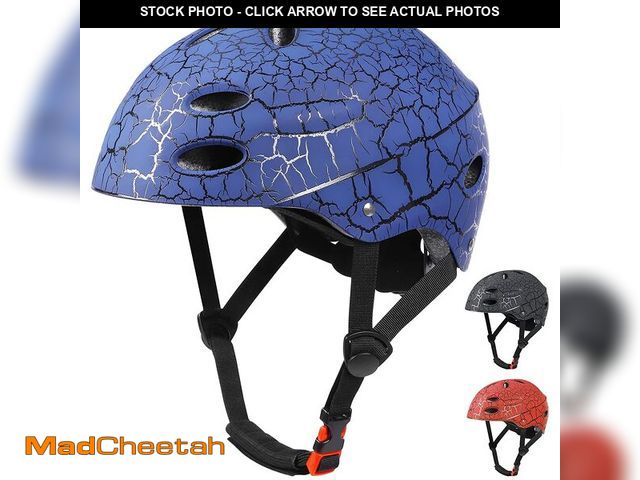 Lot 74-12607265 - SAMIT Skateboard Helmet Kids, Adjustable Bike Helmet,Breathable ABS Hard Shell Cycling Helmet for Mu...