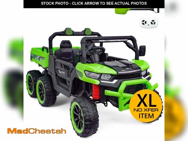 Lot 74-12679141 - (MISSING CHARGER) TCARAIWEN 24V 2-Seater Ride On Dump Truck,Ride on Car Truck,Ride on UTV W/,Ride on...