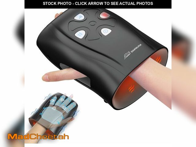 Lot 74-13954464 - Snailax Cordless Hand Massager Machine,Electric Hand Massager with Heat,Vibration, Compression, Whit...