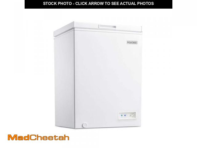 Lot 74-12185602 - IGLOO 21 in. 3.5 Cu. Ft. Manual Defrost Chest Freezer in White - UNUSED