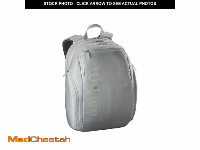 Lot 74-13059304 - Wilson Shift Super Tour Tennis Backpack - Artic Ice, Holds up to 2 Rackets - UNUSED