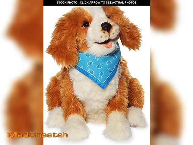 Lot 74-12285606 - Joy for All - Freckled Pup - Brown and White Soft-Touch Coat - Realistic and Lifelike Interactive Co...