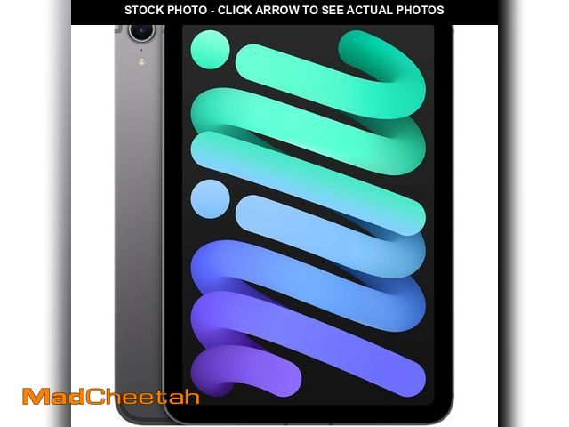 Lot 74-14590979 - (VOLUME BUTTON IS DAMAGED) Apple iPad mini (A17 Pro): Apple Intelligence, 8.3-inch Liquid Retina Dis...