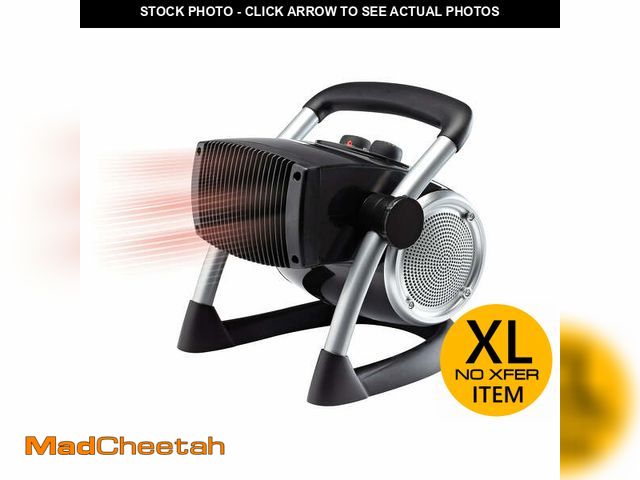 Lot 74-13693189 - Lasko 1500W Electric Pivoting Utility Ceramic Space Heater with Thermostat, 5919 - UNUSED