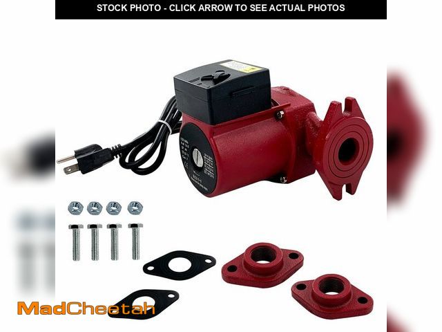 Lot 74-13549729 - UPS26-99FC 52722512 Water Circulator Pump/Boiler Pump 1/6HP Compatible with radiant heating, hydroni...