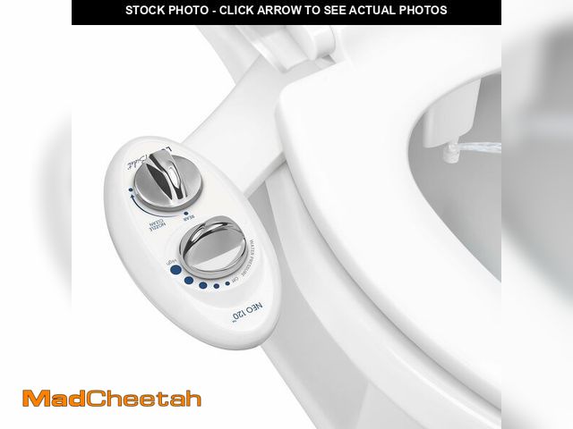 Lot 74-14428908 - LUXE Bidet NEO 120 - Bidet Attachment for Toilet Seat, White - UNUSED