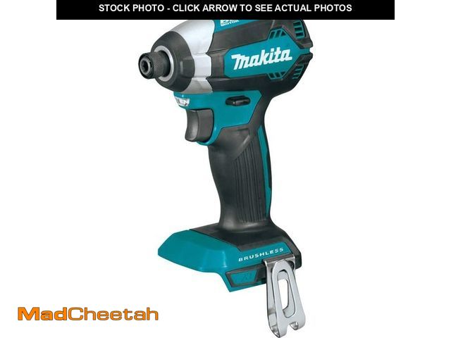 Lot 74-12776551 - Makita 18V LXT Lithium-Ion Brushless 1/4 in. Cordless Variable Speed Impact Driver (Tool Only) - UNU...