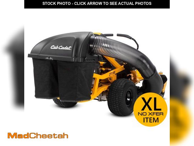 Lot 74-13295039 - Cub Cadet Original Equipment 50 in. and 54 in. Double Bagger for Ultima ZT1 Series Zero Turn Lawn Mo...